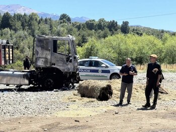 Incendio en Estancia Amancay en