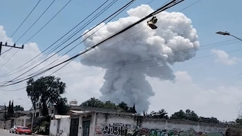 Fuerte explosión en polvorín en