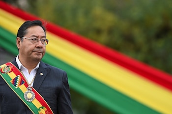 El presidente de Bolivia, Luis