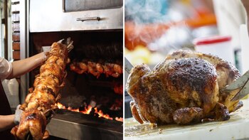 El pollo a la brasa,