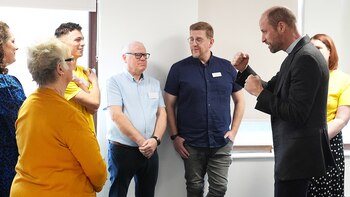 William reafirmó su compromiso con