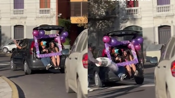 El insólito desenlace del festejo