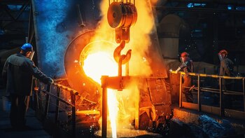La actividad metalúrgica sigue sin