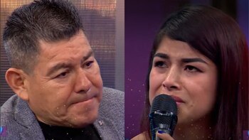 Dilbert Aguilar y su esposa