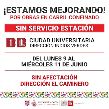 Esta estación no dará servicio