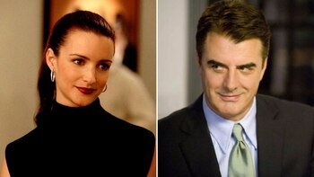 Kristin Davis y Chris Noth