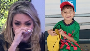 Virginia Gallardo rompió en llanto