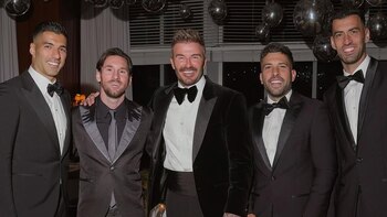 Beckham comenzó a celebrar sus
