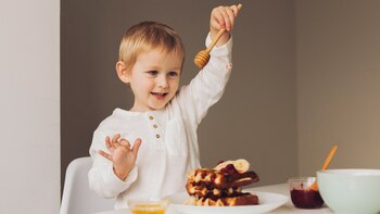Niños desayuno obesidad infantil