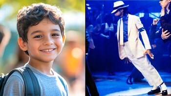 Niño de ocho años recrea