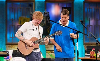 Ed Sheeran tocó con Grison